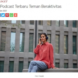 3 Podcast Terbaru Teman Beraktivitas